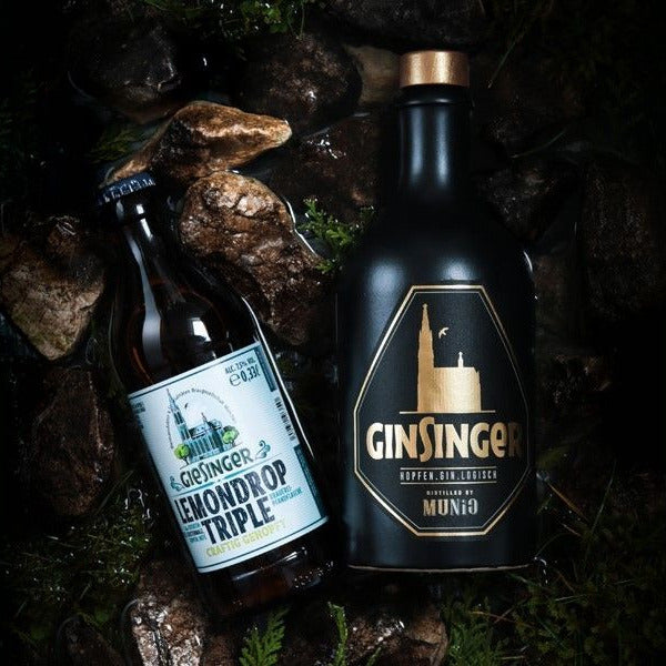 Ginsinger: 1 Gin 0.5l + 6 Lemondrop 0.5l + 1 x 0.25l jug