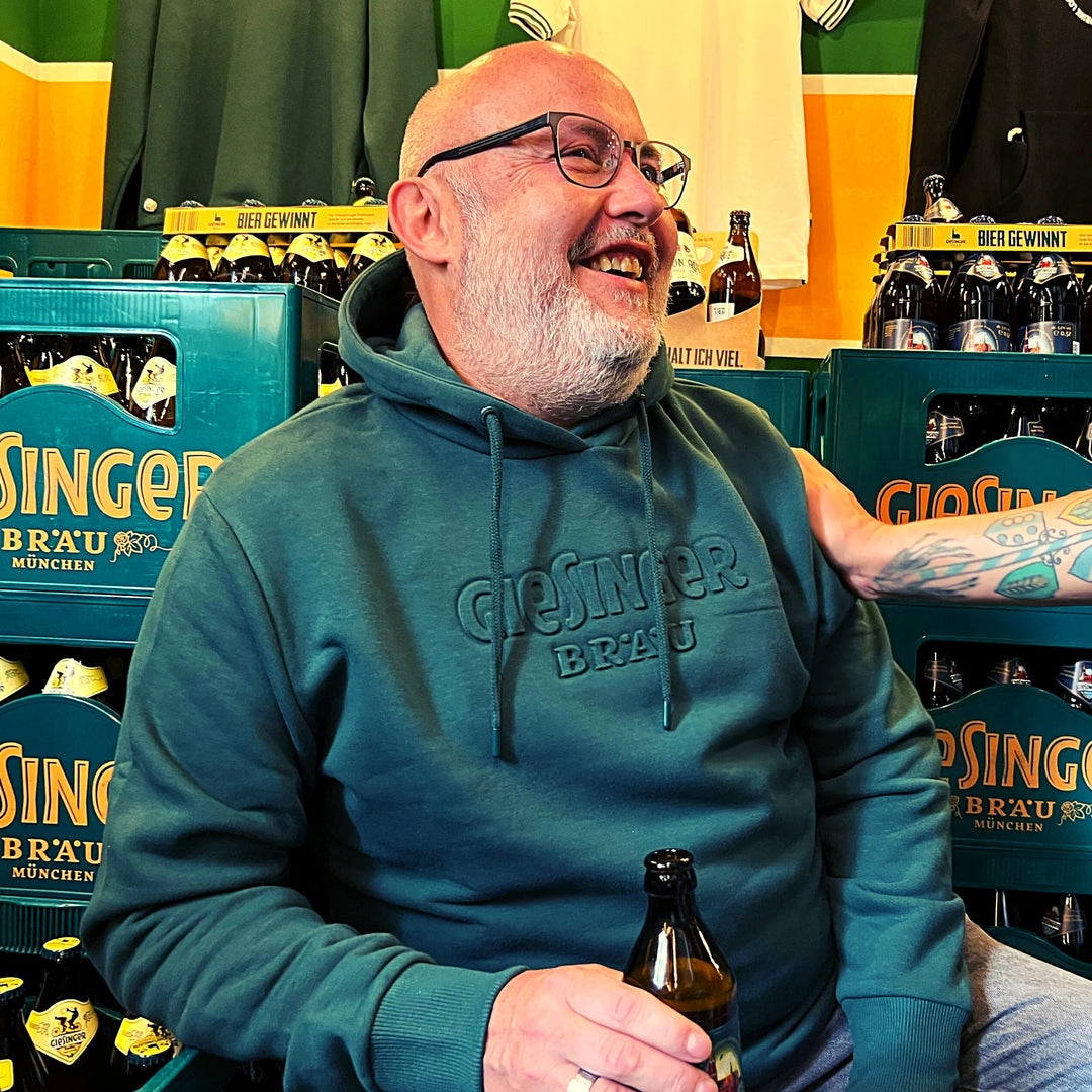 Hoodie mit Prägedruck