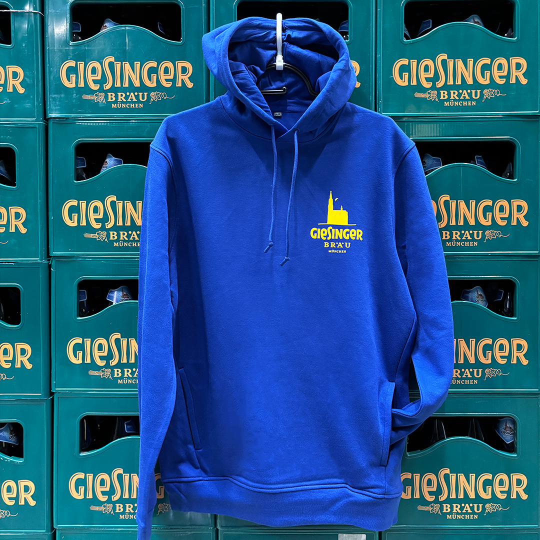 Hoodie Bunt – Blau