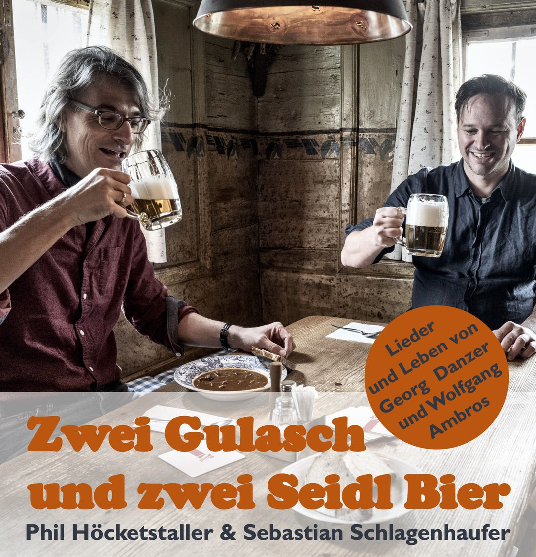 Two goulash and two pints of beer